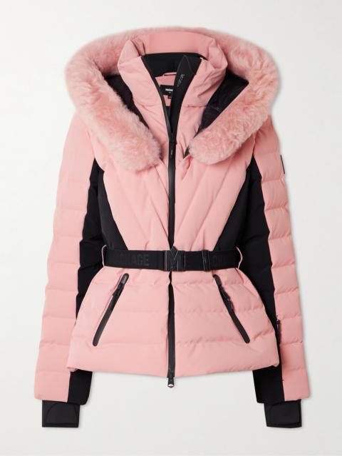 MACKAGE Elita Hooded Belted Quilted Down Ski Jacket