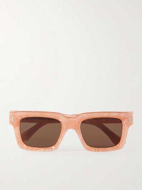 CUTLER AND GROSS 1386 Square-Frame Acetate Sunglasses