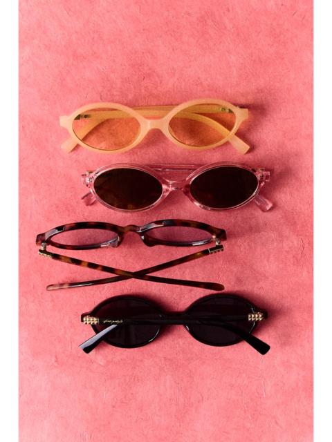 FREE PEOPLE Oh Hello Round Sunglasses