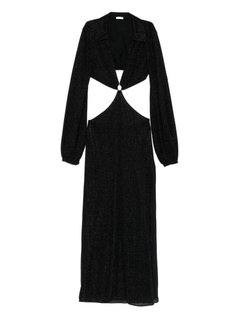 Oséree Cutout Ring Maxi Dress