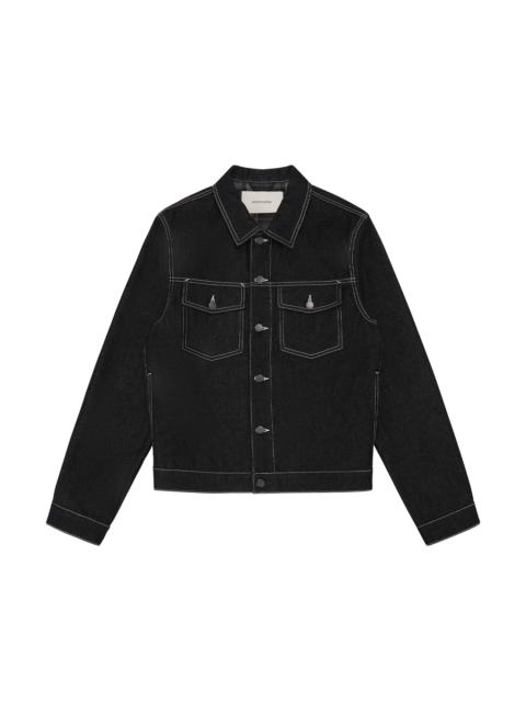entire studios CLASSIC DENIM JACKET RAW BLACK