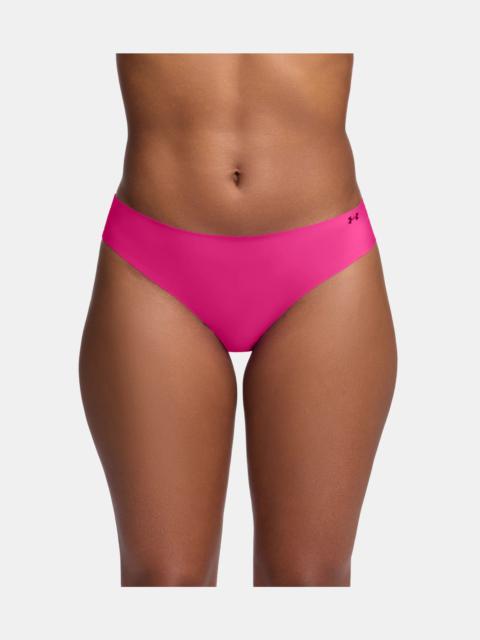 Under Armour Women's UA Pure Stretch 3-Pack No Show Bikini