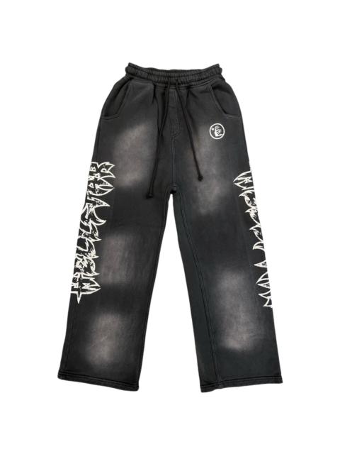 HELLSTAR Stars Shine Graffiti Sweatpants "SS26 - Black" HSR300