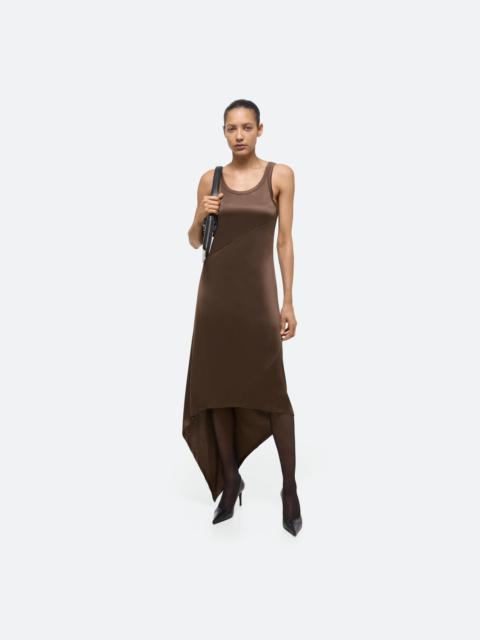 Helmut Lang JERSEY SCARF HEM TANK DRESS