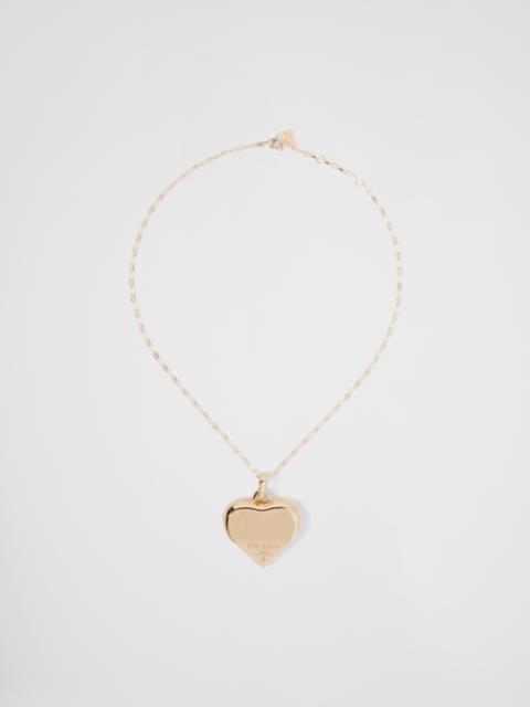 Eternal Gold medium pendant necklace in yellow gold