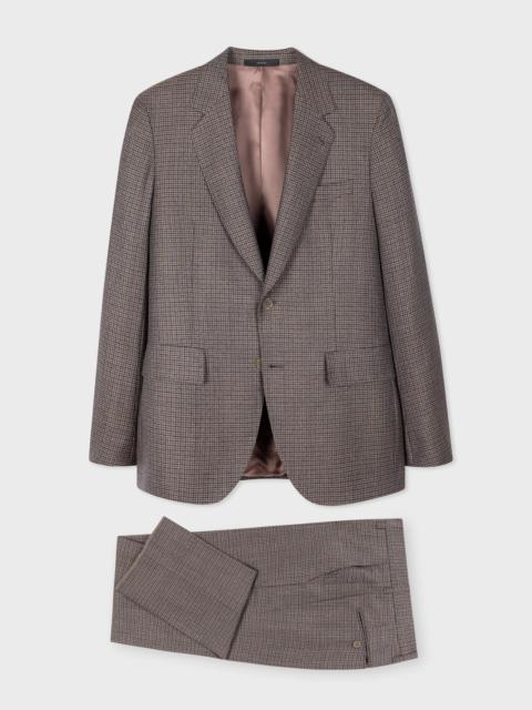 Paul Smith Multi Gingham Wool-Twill Suit