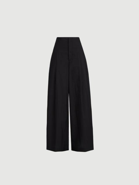 Brunello Cucinelli Techno cotton poplin maxi trousers