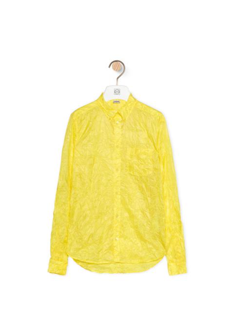 Loewe Crinkle shirt in polyester