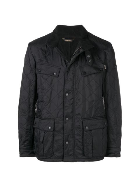 Barbour quilted shirt jacket