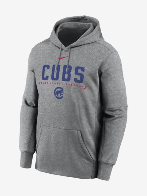 Men's Chicago Cubs Men’s Nike Therma MLB Pullover Hoodie