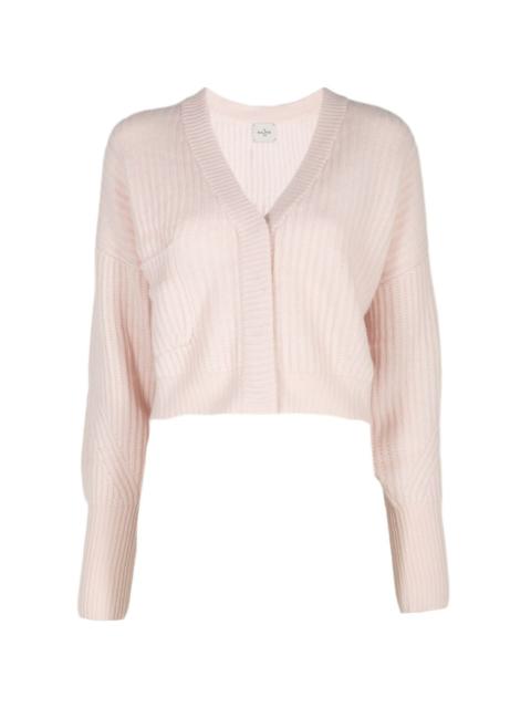 LE KASHA Monaco ribbed-knit V-neck cardigan
