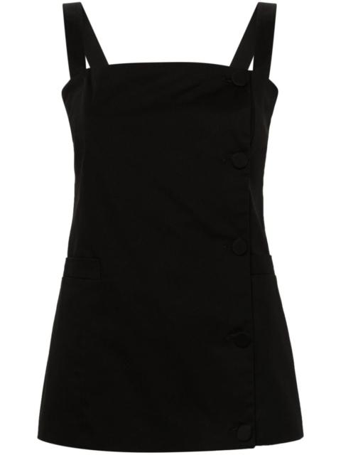 FABIANA FILIPPI square-neck buttoned blouse