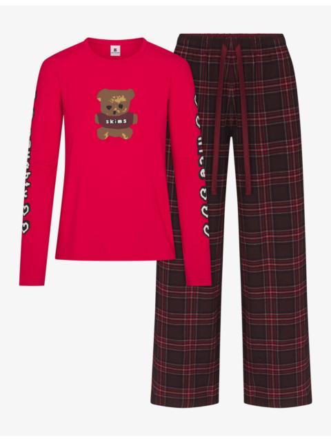 SKIMS Cactus Plant Flea Market x SKIMS Long-Sleeve Modal-Jersey Sleep Set