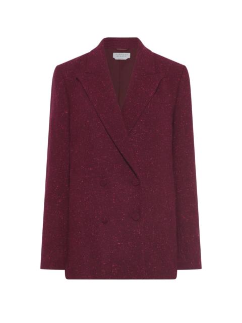 Elliot Blazer in Bordeaux Speckled Cashmere