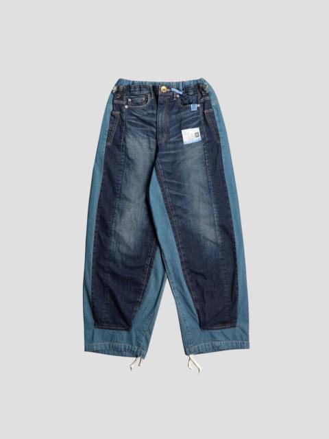 Maison MIHARAYASUHIRO COMBINED DENIM PANTS