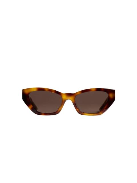 KHAITE geometric sunglasses
