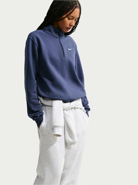 Nike Nike Studio Fleece Medium Weight Women's 1/4-Zip Top