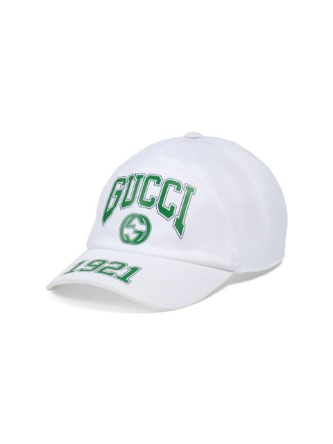 GUCCI logo-print baseball cap