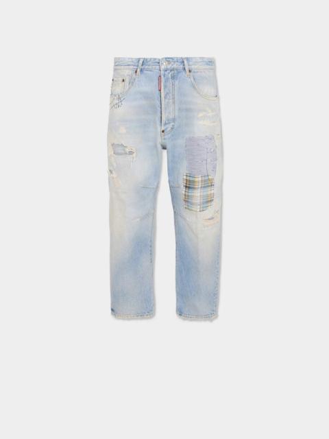 DSQUARED2 PATCHED SUPERLITE KAWAII JEANS