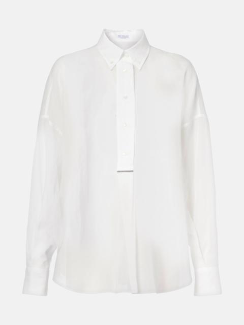 Brunello Cucinelli Cotton Oxford shirt