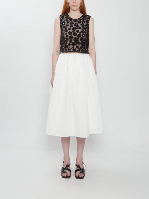 CECILIE BAHNSEN Bala Cotton Skirt