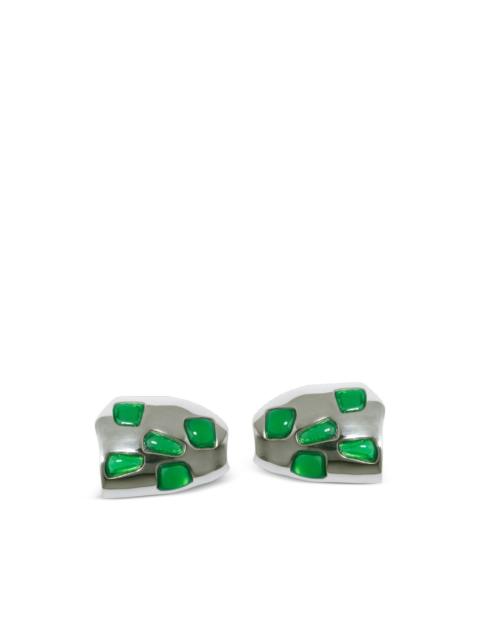 Completedworks resin stone stud earrings