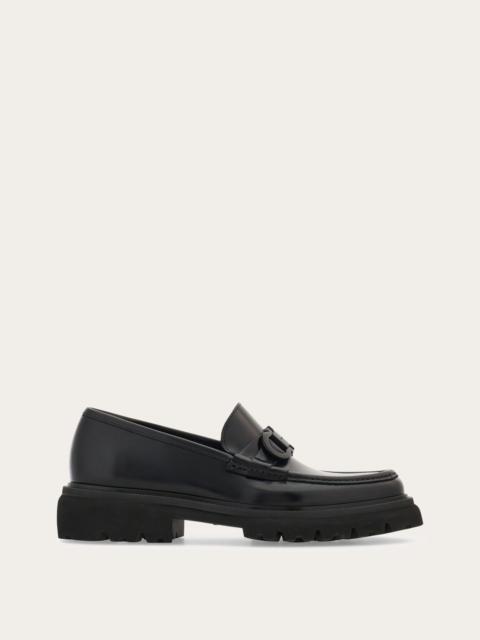 FERRAGAMO Gancini ornament moccasin