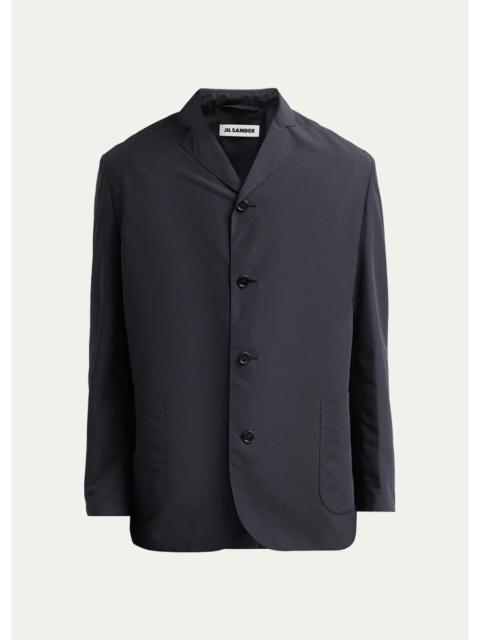 Jil Sander Men's Polyester Single-Breasted Sport Jacket 14