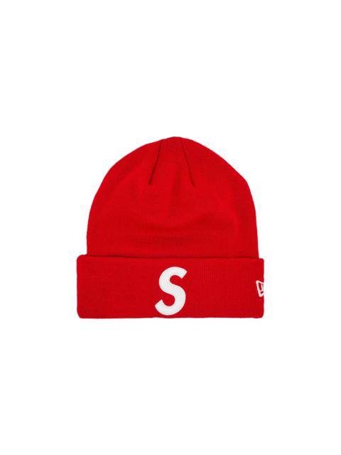 Supreme x New Era S Logo Beanie 'Red'