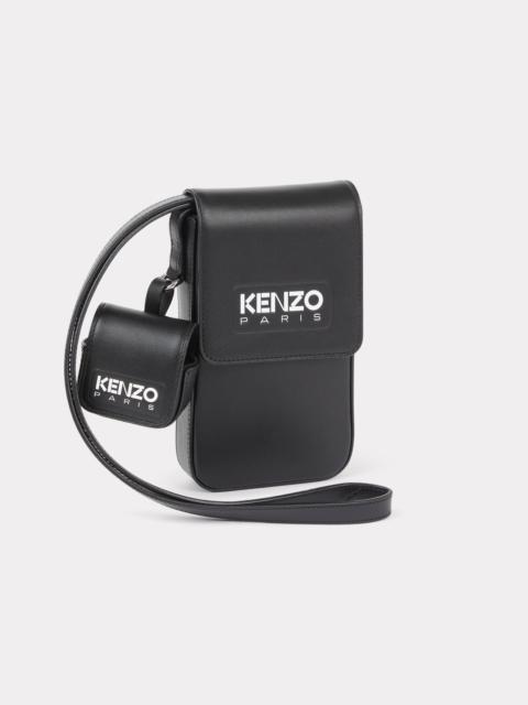'KENZO Emboss' leather phone case