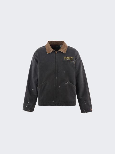 SAINT M×××××× X Babylon Detroit Jacket Black