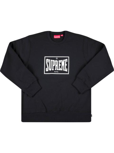 Supreme Supreme Overprint Knockout Short-Sleeve Top 'Black 