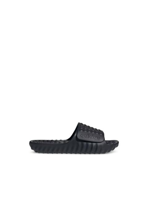 adidas bobble-texture embossed-logo slides