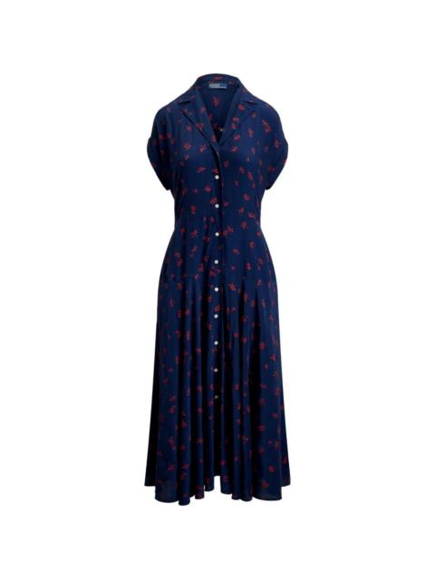 Polo Ralph Lauren Dakota short-sleeves midi dress