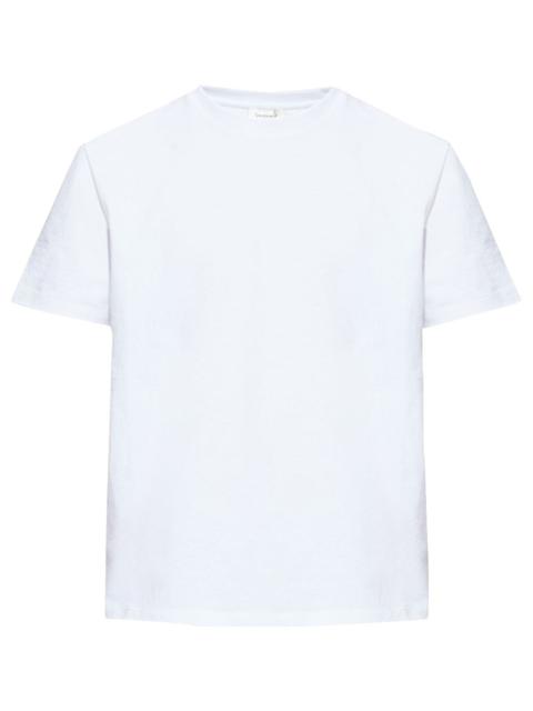 SAINT LAURENT CREWNECK COTTON T-SHIRT