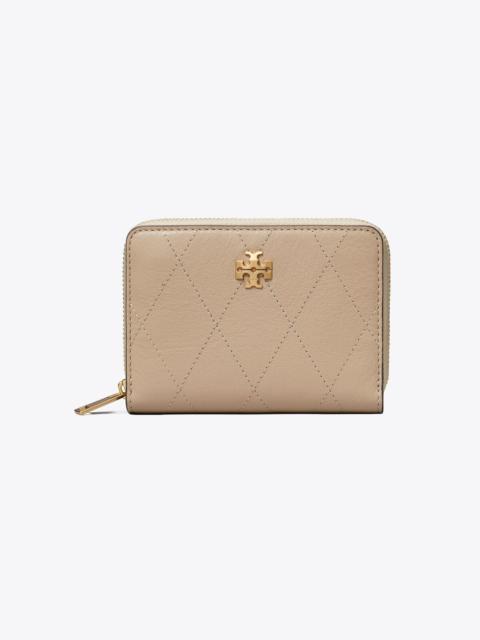 TORY BURCH Small Charlie Quilted Zip-Around Wallet