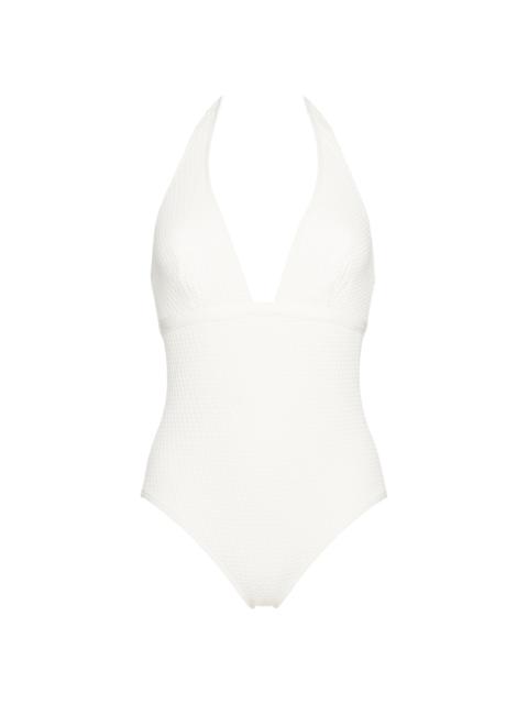 ERES Women's Paillette One-Piece Swimsuit - Sable Fin