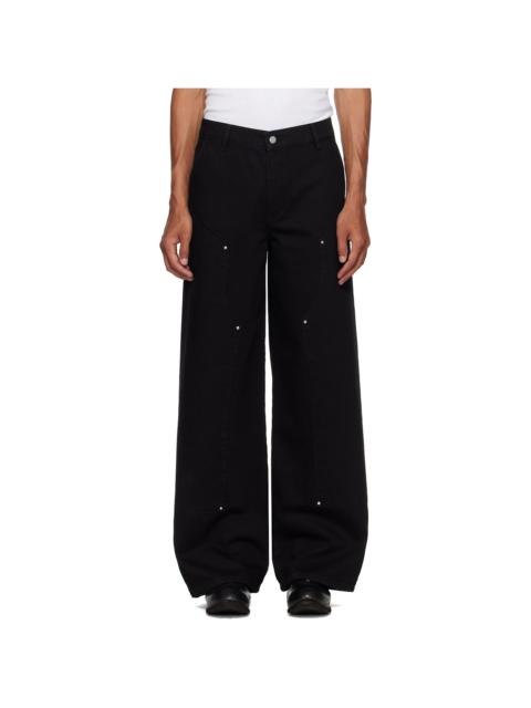 HELIOT EMIL™ Black Lorica Jeans