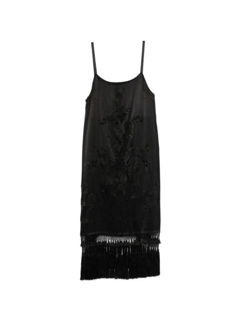 BODE fringe floral dress