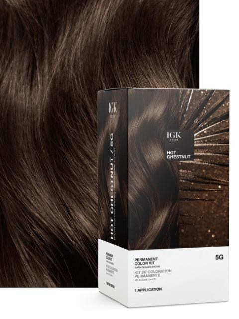 IGK Hair Permanent Color Kit - Brown Shades