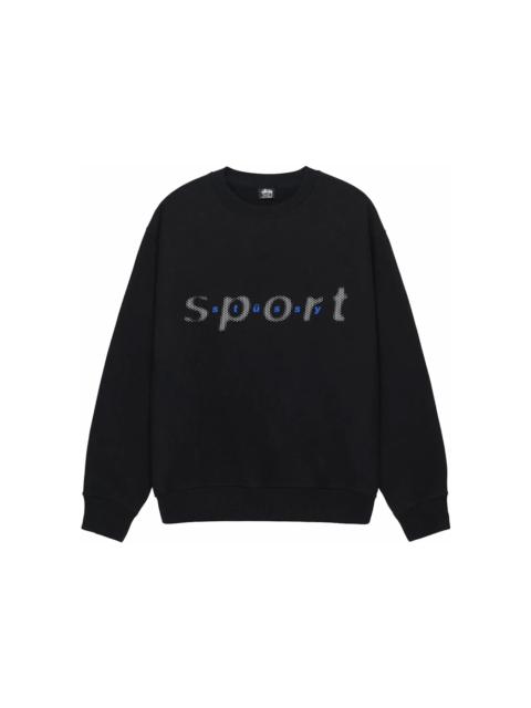Stüssy Stussy Dot Sport Crew Black