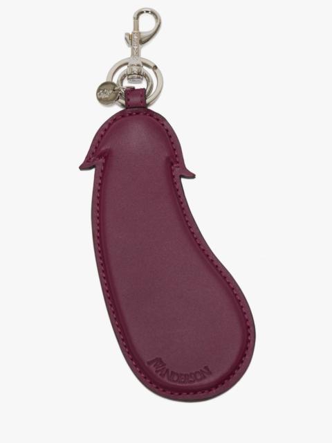 JW Anderson AUBERGINE KEYRING