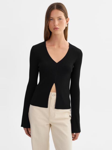 LAMARQUE ARACELLI | Ribbed Knit Top
