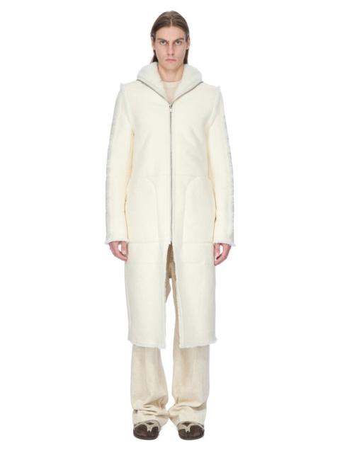 Rick Owens Off-White Concordians Klaus Reversible Shearling Coat