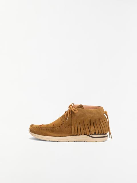 visvim Suede Lace-Up Boots — Light Brown