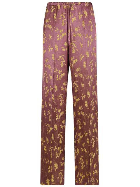Dries Van Noten Pants Floral Pattern "Puvis"