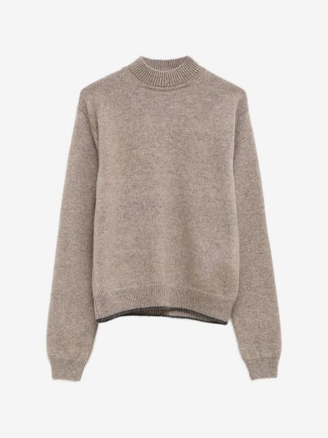 JACQUEMUS ribbed-trim long-sleeve sweater