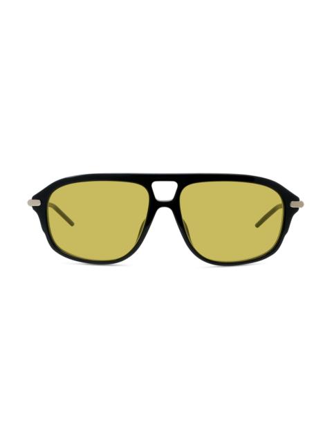 Givenchy Men's GV One 57MM Aviator Sunglasses - Black Roviex
