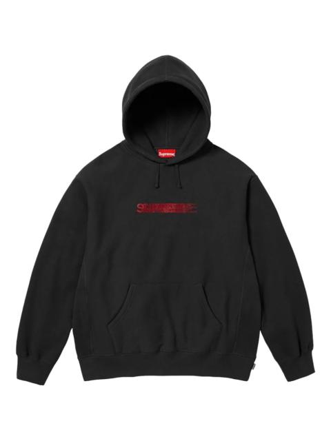 Supreme x Swarovski motion-logo hoodie | REVERSIBLE