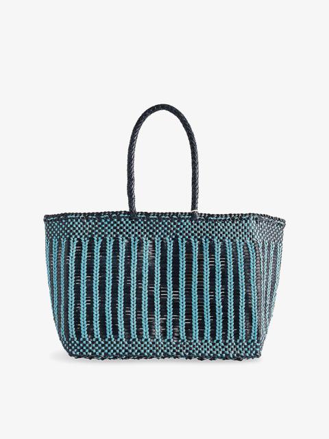 DRAGON DIFFUSION Bali Basket Leather Tote Bag